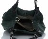 Kožené kabelka shopper bag Vittoria Gotti lahvově zelená V90047CH